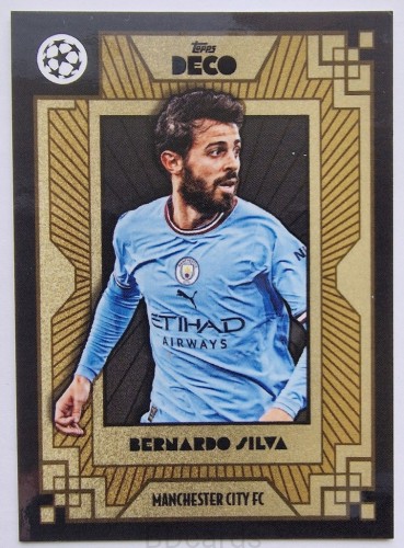 2023-24 Topps Deco Bernardo Silva Manchester City /NU13