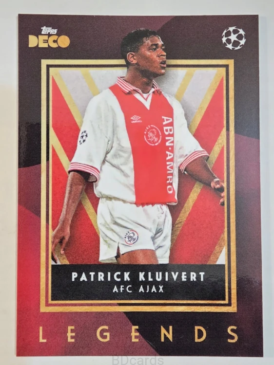 2023-24 Topps Deco Patrick Kluivert Ajax Amsterdam /A