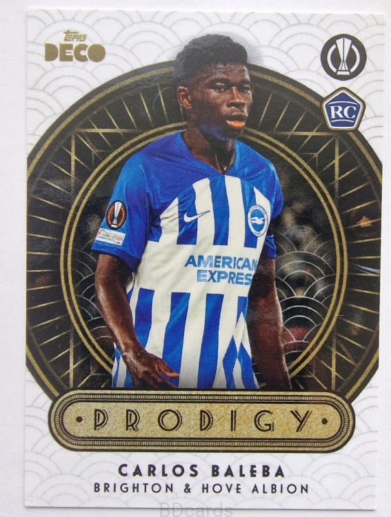 2023-24 Topps Deco Carlos Baleba Brighton /NU11