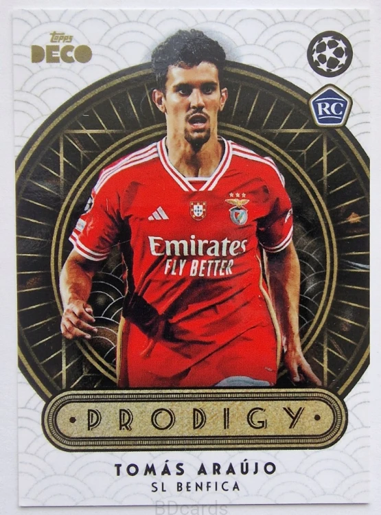 2023-24 Topps Deco Tomas Araujo Benfica /NU11