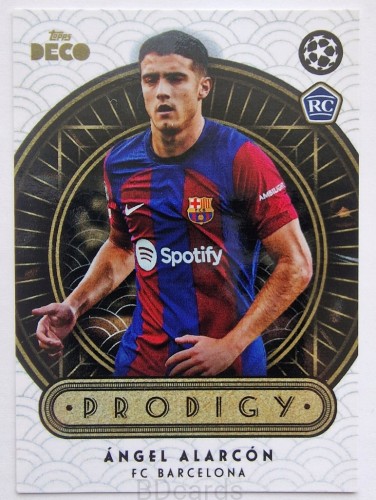 2023-24 Topps Deco Angel Alarcon Fc Barcelona /NU11