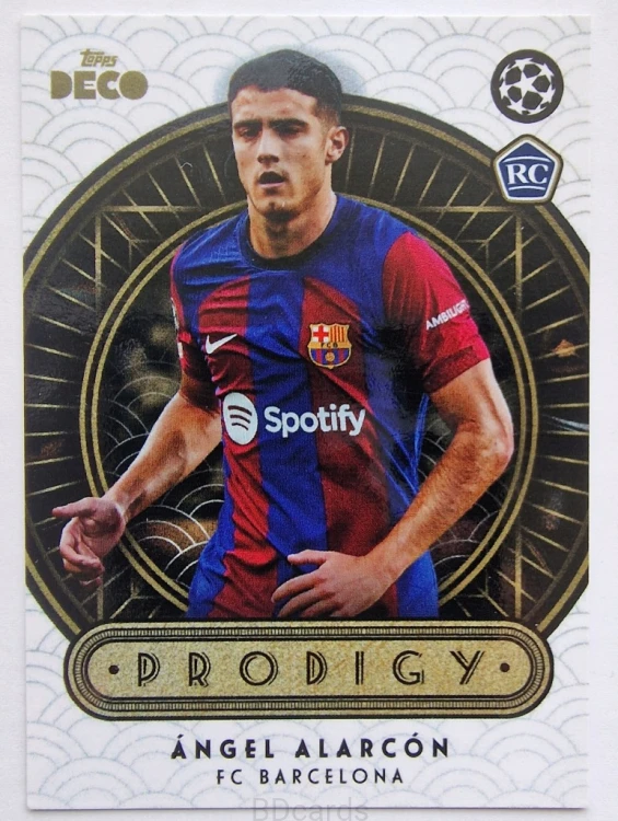2023-24 Topps Deco Angel Alarcon Fc Barcelona /NU11