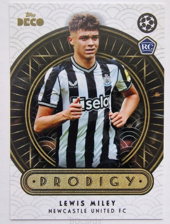 2023-24 Topps Deco Lewis Miley Newcastle /NU11