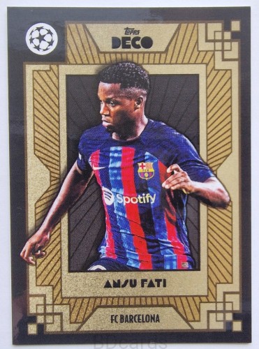 2023-24 Topps Deco Ansu Fati Fc Barcelona /NU12