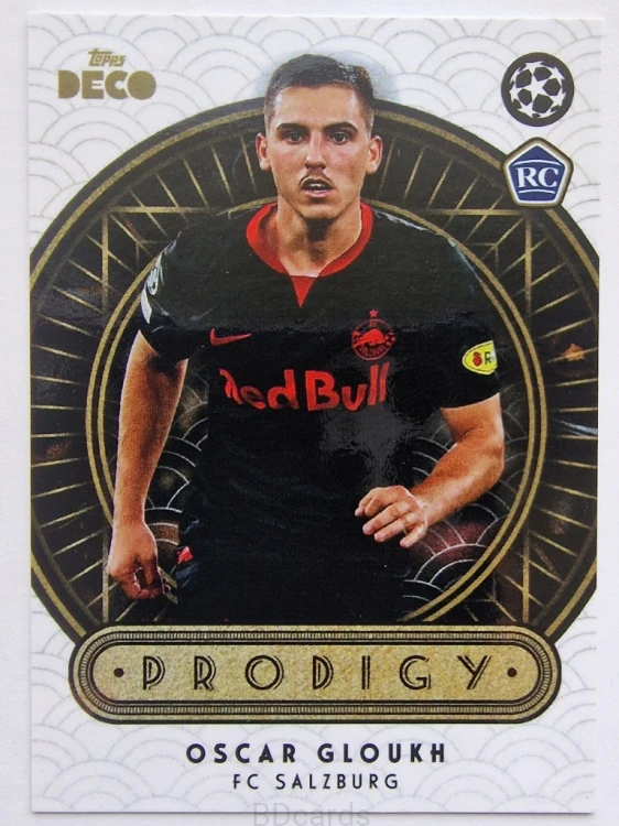 2023-24 Topps Deco Oscar Gloukh Fc Salzburg /NU12