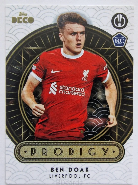 2023-24 Topps Deco Ben Doak Liverpool /NU12