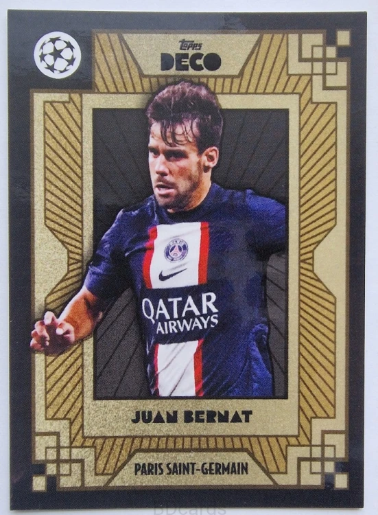 2023-24 Topps Deco Juan Bernat PSG /NU14