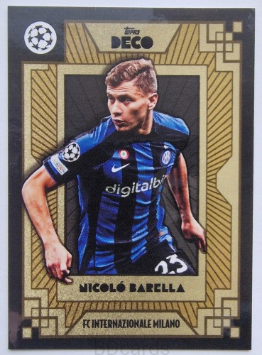 2023-24 Topps Deco Nicolo Barella Inter /NU14