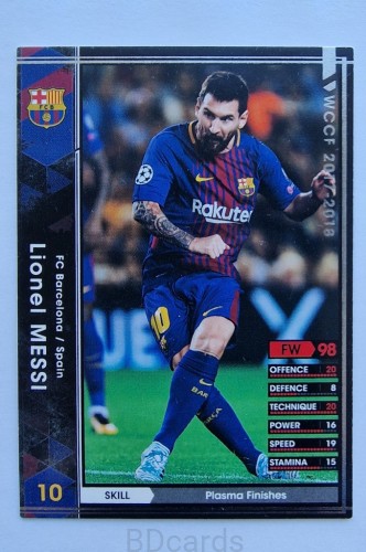 2017-18 Panini WCCF Messi FC Barcelona Japan Version /AU18