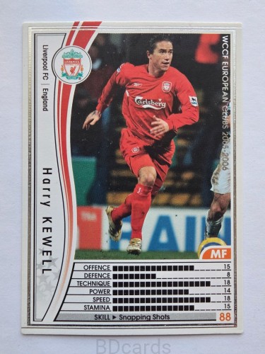 2005-06 Panini WCCF Harry Kewell Liverpool /A