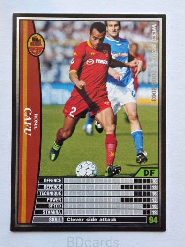 2002-03 Panini WCCF Cafu AS Roma /A