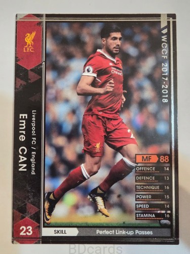 2017-18 Panini WCCF Emre Can Liverpool /A