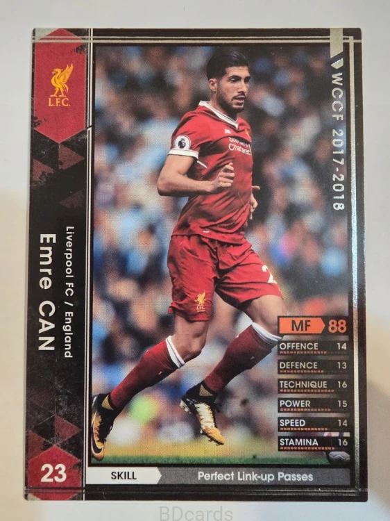 2017-18 Panini WCCF Emre Can Liverpool /A