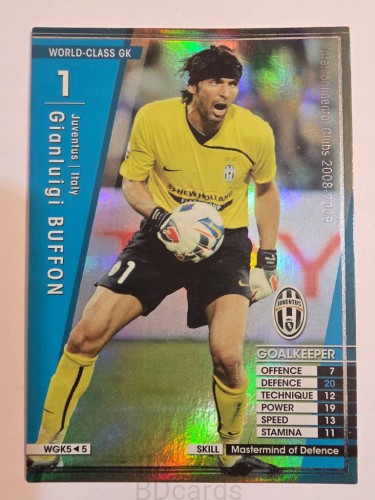 2008-09 Panini WCCF Gianluigi Buffon Juventus /A