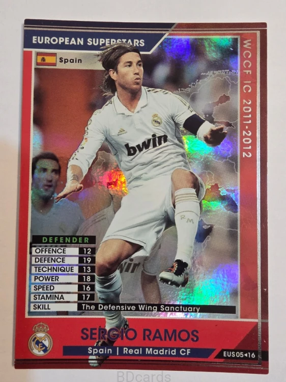 2011-12 Panini WCCF Sergio Ramos Real Madryt /A