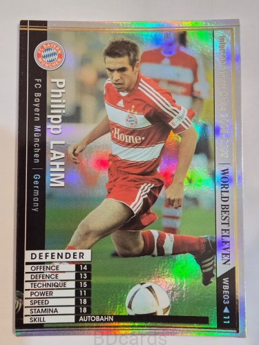 2008-09 Panini WCCF Philipp Lahm Bayern Monachium /A