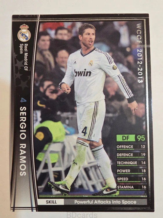 2012-13 Panini WCCF Sergio Ramos Real Madryt /A