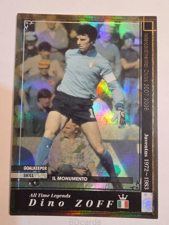 2007-08 Panini WCCF Dino Zoff Juventus /A