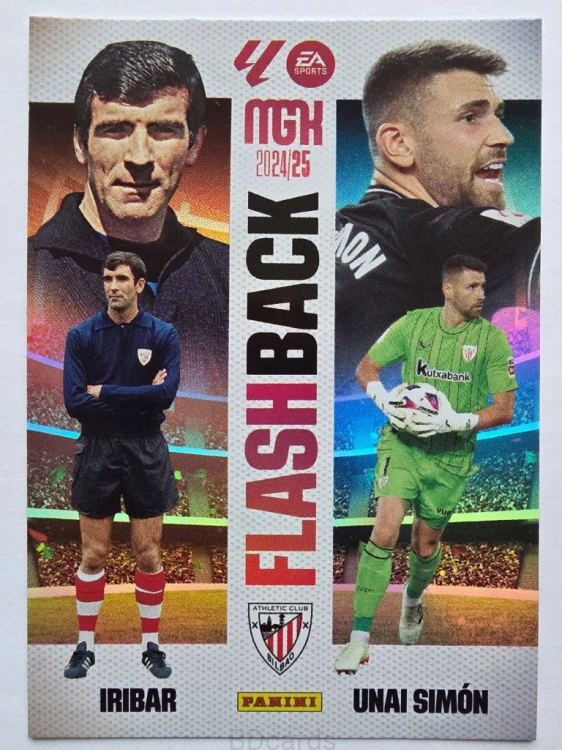 2024-25 PANINI Megacracks Simon / Iribar Atletic Bilbao Flash Back /ER12