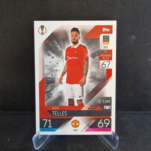 2022-23 Topps Match Attax Telles Manchester United /E57