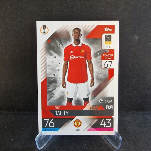 2022-23 Topps Match Attax Bailly Manchester United /E58