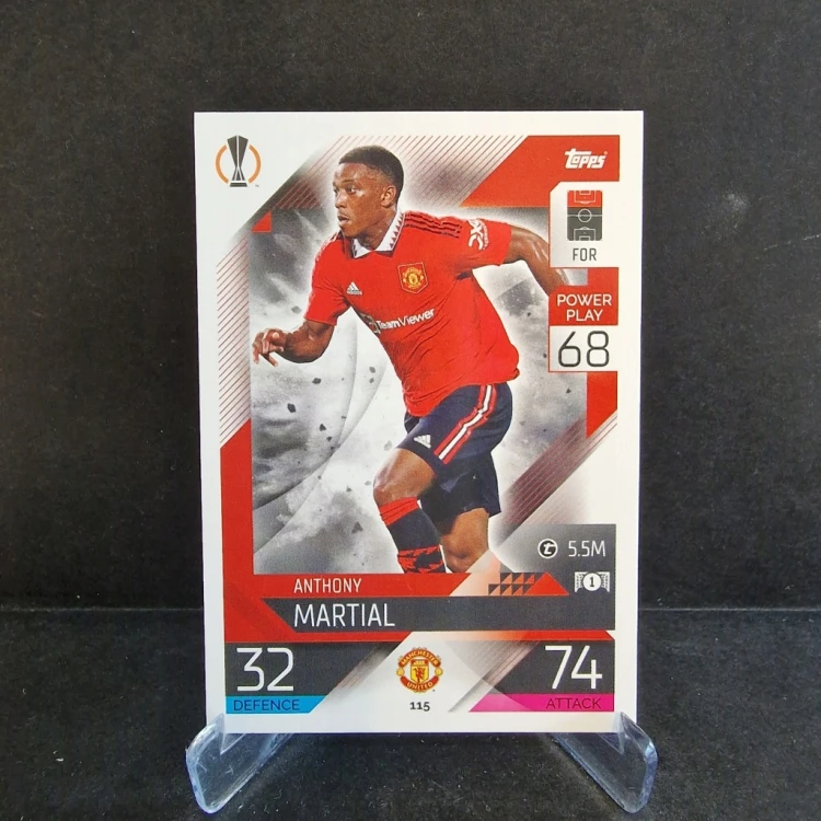 2022-23 Topps Match Attax Martial Manchester United /E58