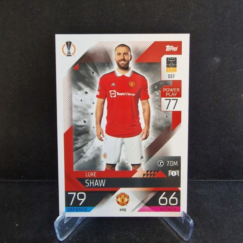 2022-23 Topps Match Attax Shaw Manchester United /E58