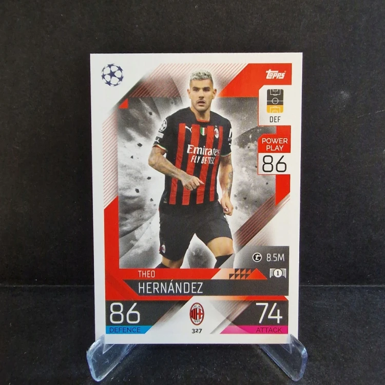 2022-23 Topps Match Attax Theo Hernandez Ac Milan /E58