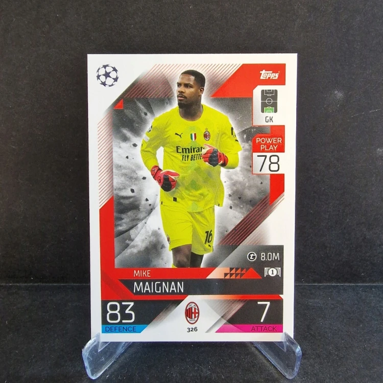 2022-23 Topps Match Attax Mike Maignan Ac Milan /E59