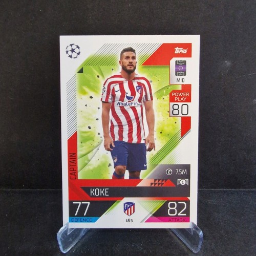 2022-23 Topps Match Attax Koke Atletico Madryt /E59