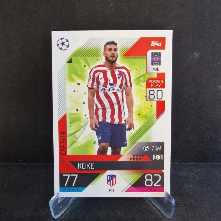 2022-23 Topps Match Attax Koke Atletico Madryt /E59