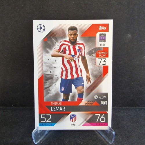 2022-23 Topps Match Attax Thomas Lemar Atletico Madryt /E60