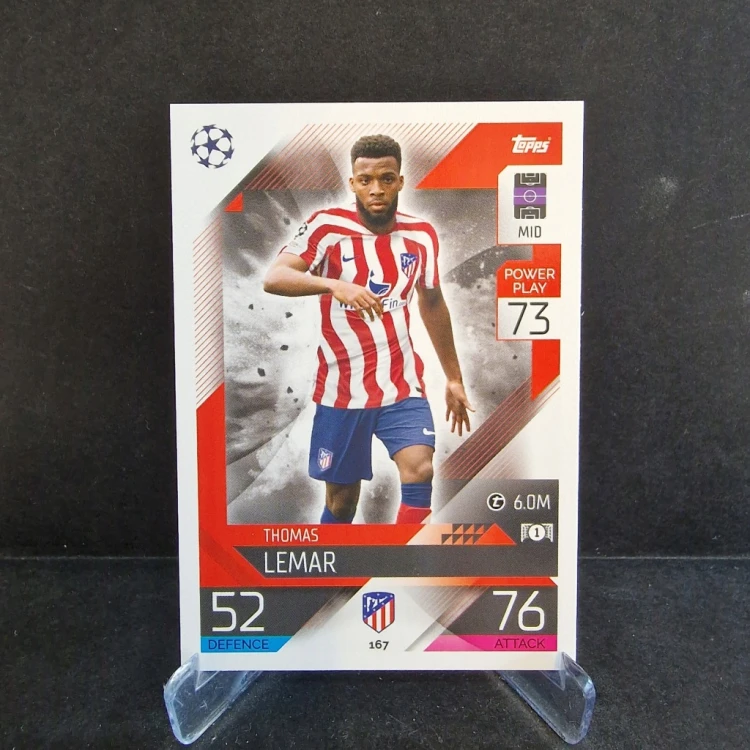 2022-23 Topps Match Attax Thomas Lemar Atletico Madryt /E60