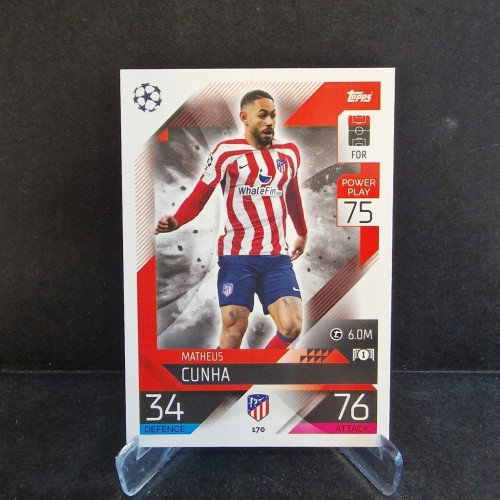2022-23 Topps Match Attax Cunha Atletico Madryt /E60