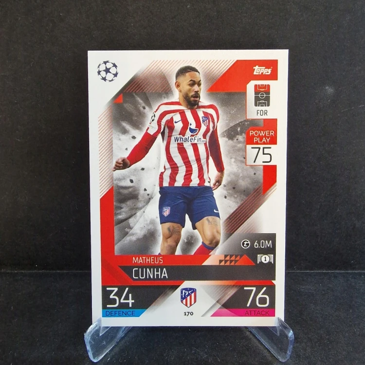 2022-23 Topps Match Attax Cunha Atletico Madryt /E60