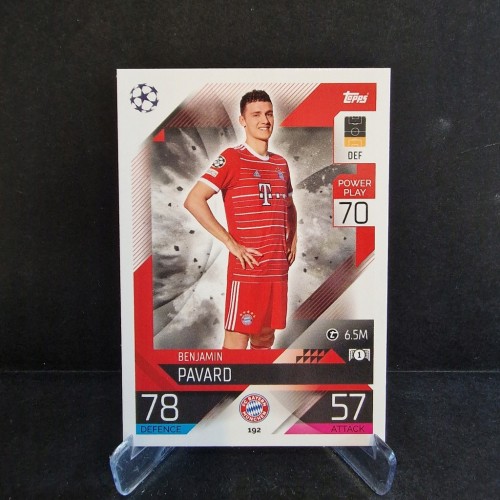 2022-23 Topps Match Attax Pavard Bayern Monachium /E61