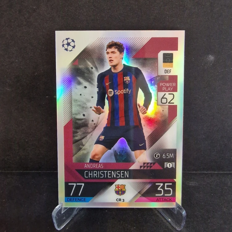2022-23 TOPPS Match Attax Christensen Fc Barcelona Chrome /K1