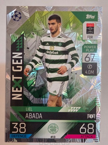 2022-23 Topps Match Attax Liel Abada Celtic Next Gen /A