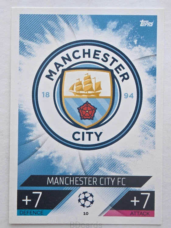 2022-23 Topps Match Attax Logo Manchester City /F