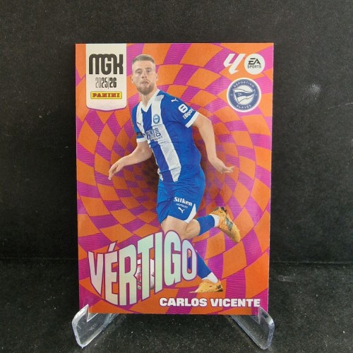 2025-26 Panini Megacracks Carlos Vincente Alaves Vertigo /K63