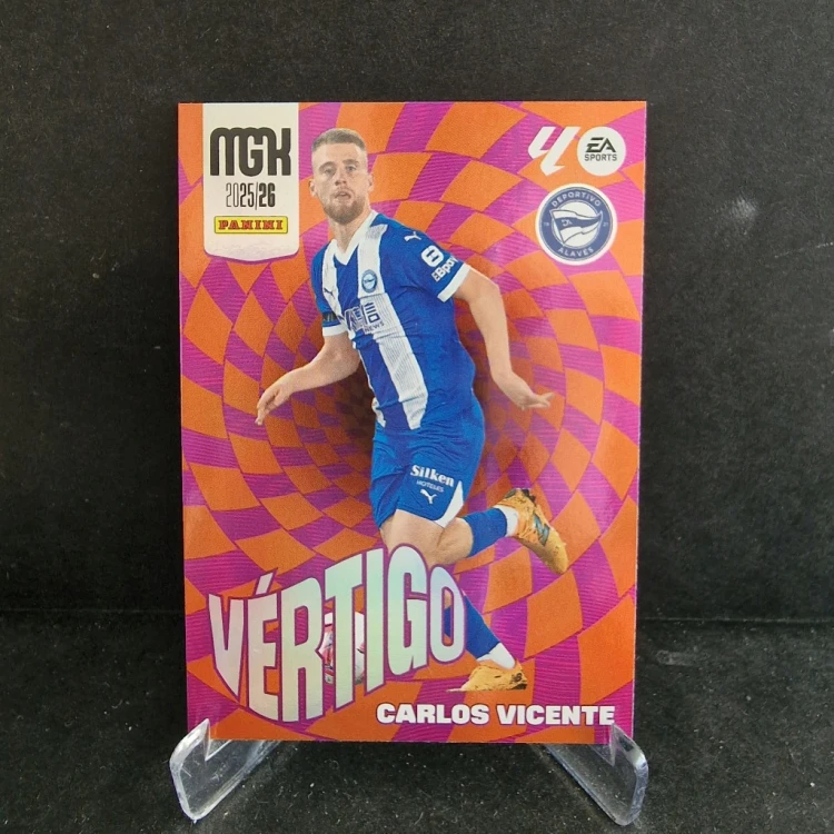 2025-26 Panini Megacracks Carlos Vincente Alaves Vertigo /K63