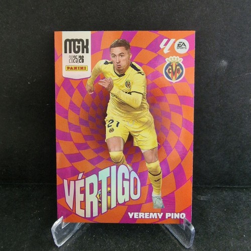 2025-26 Panini Megacracks Yeremy Pino Villareal Vertigo /K63