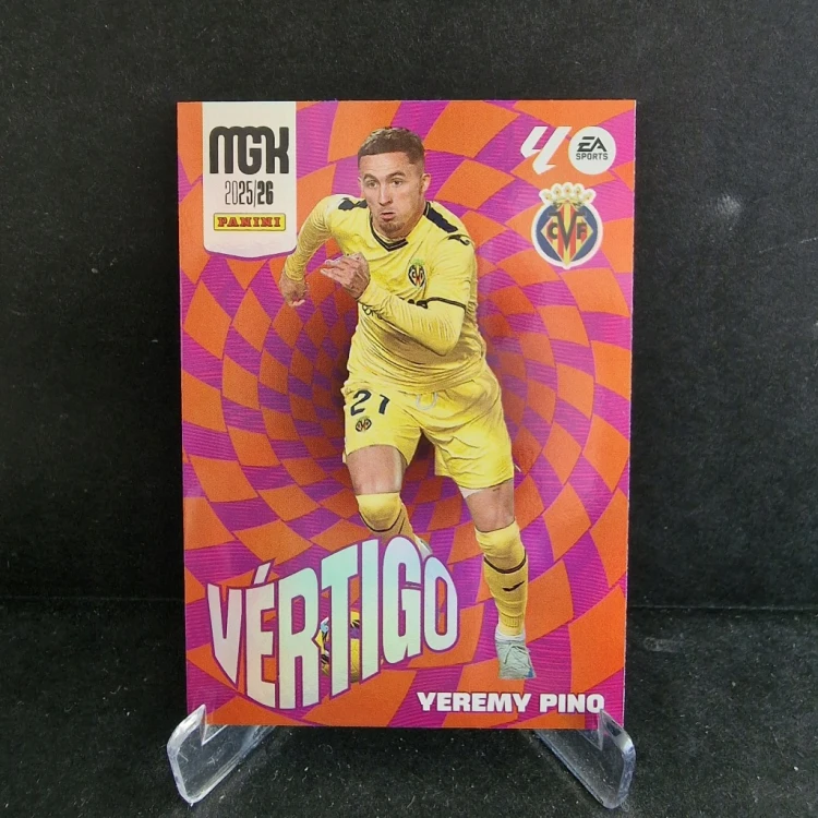 2025-26 Panini Megacracks Yeremy Pino Villareal Vertigo /K63