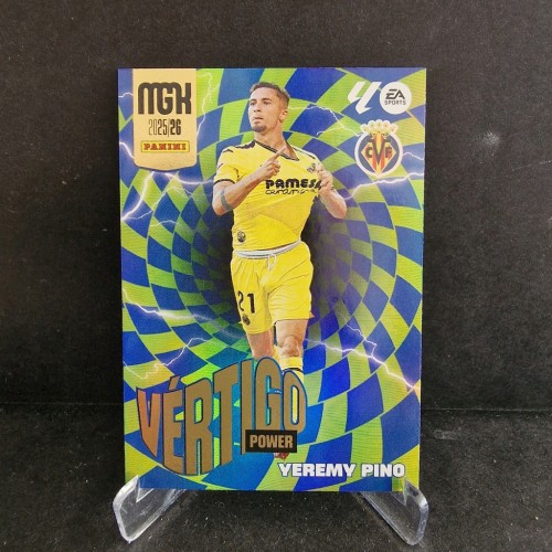 2025-26 Panini Megacracks Yeremy Pino Villareal Vertigo /K63