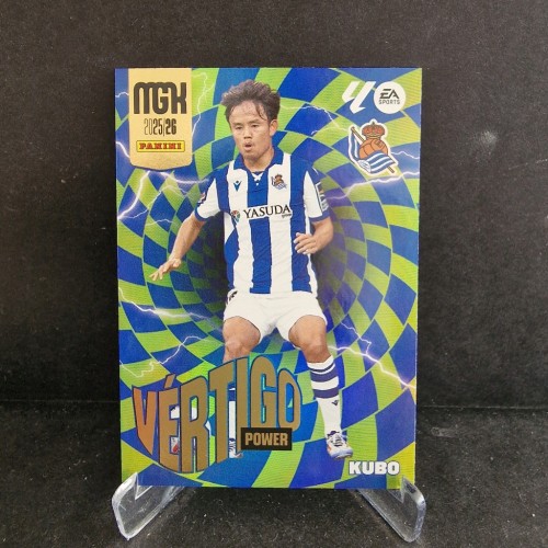 2025-26 Panini Megacracks Tekefusa Kubo Real Sociedad Vertigo /K64
