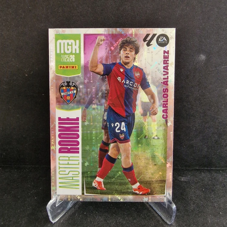 2025-26 Panini Megacracks Carlos Alvarez Levante Master Rookie /K64