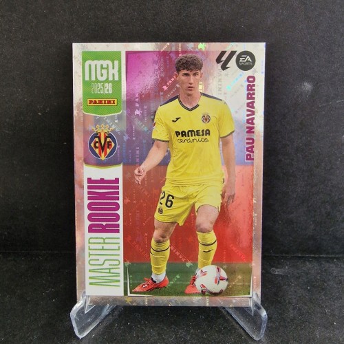 2025-26 Panini Megacracks Yeol Lago Pau Navarro Villareal Master Rookie/K64