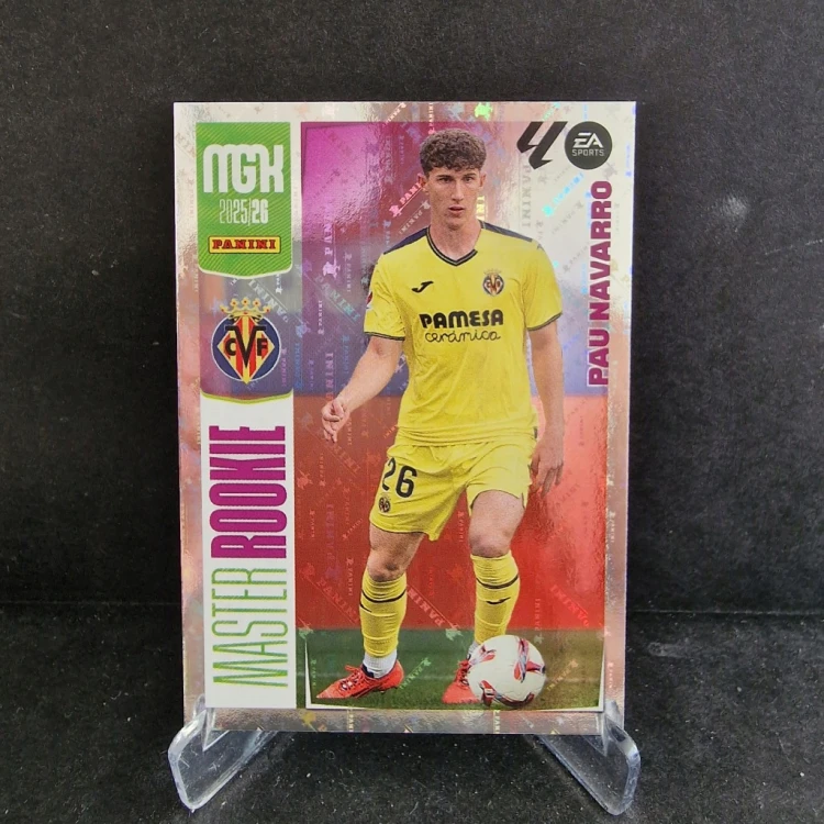 2025-26 Panini Megacracks Yeol Lago Pau Navarro Villareal Master Rookie/K64