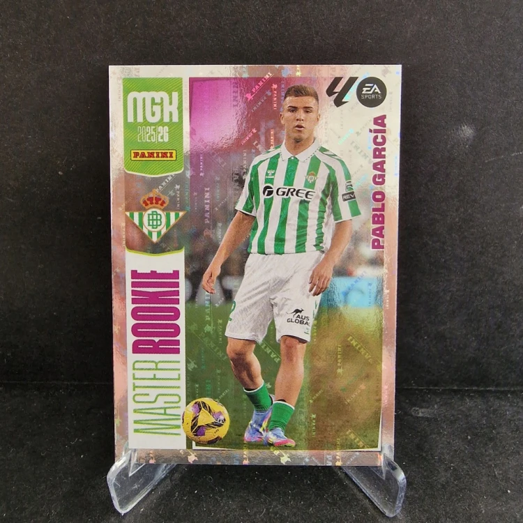 2025-26 Panini Megacracks Pablo Garcia Real Betis Master Rookie /K65