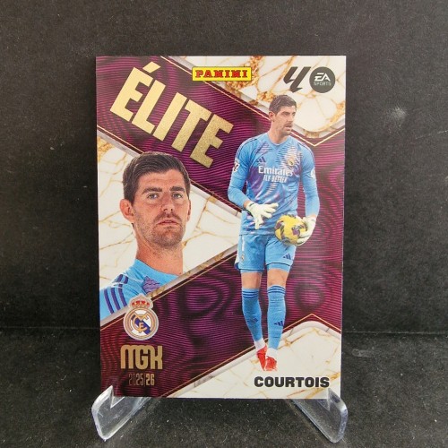 2025-26 Panini Megacracks Thibaut Courtois Real Madryt Elite Power /K66